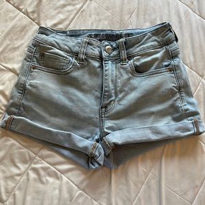AE Ne(x)t level High-Waisted Denim Short Short